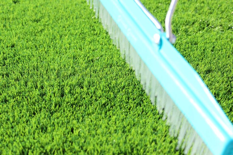 How to Fix Matted or Dented Artificial Turf Blades