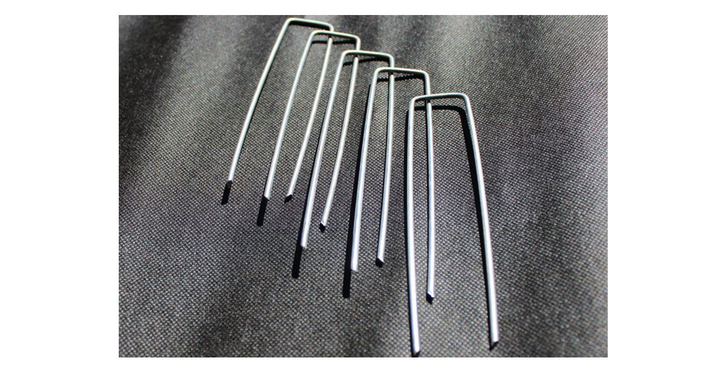 HEAVY GALVANIZED STEEL LANDSCAPE STAPLES