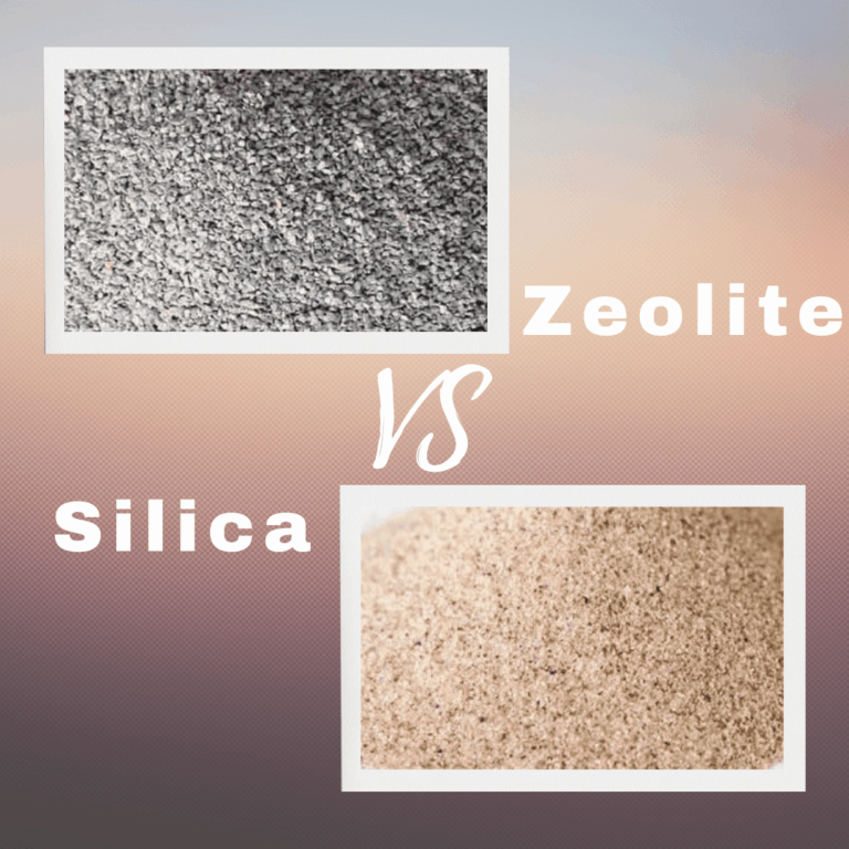 Zeolite vs Silica