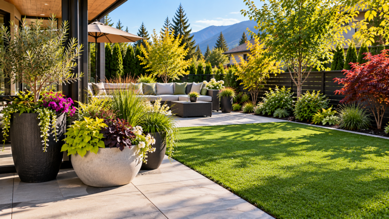 Can You Put Living Plants on an Artificial Lawn?