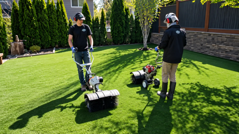 Artificial Turf Cleaning: What Regular Care Really Involves