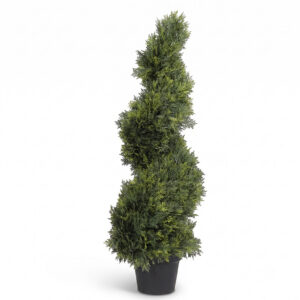 5Ft Spiral Artificial Cedar