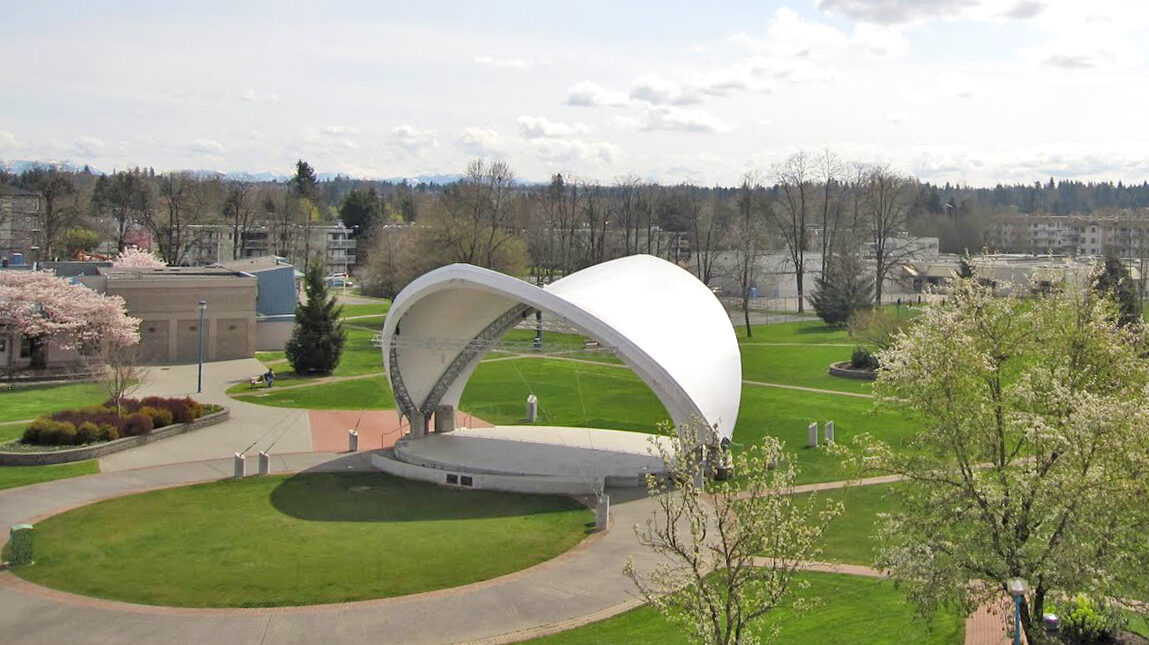 The Douglas Park stage in Langley City