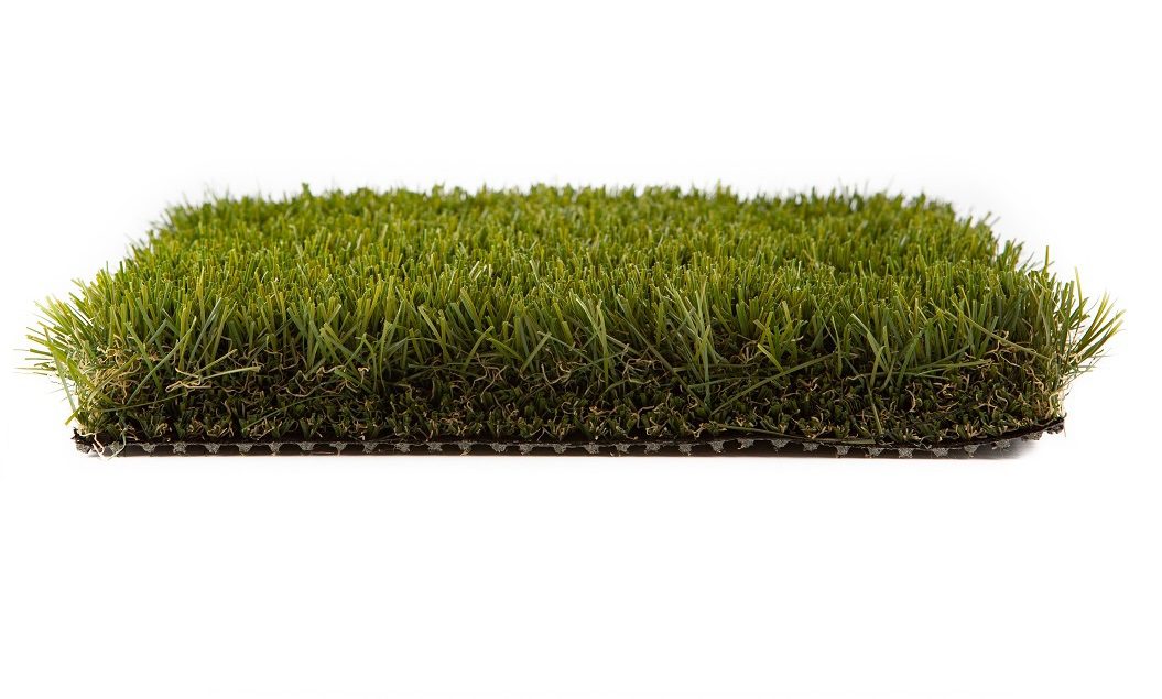 LQ-Premium-Grass-Blades-Synthetic-Artificial-Turf-Forest-Green-Top-Angle-4 Forest green artificial turf