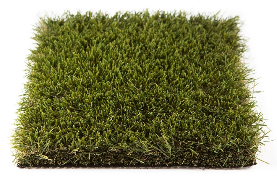 LQ Premium Grass Blades Synthetic Artificial Turf Forest Green Top Side 2