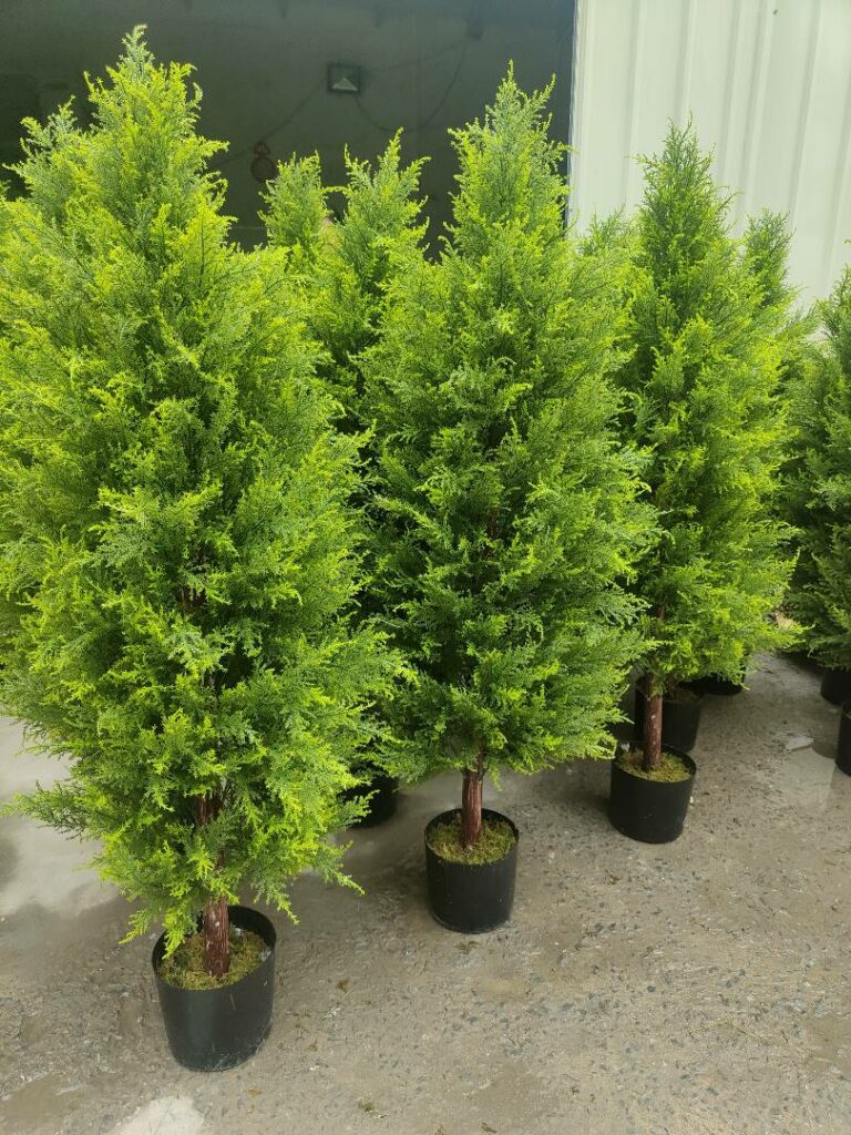 Transform Your Spaces With Premium Artificial Cedar Trees From Premium Grass Blades