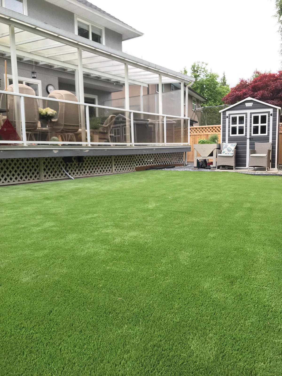 Premium Grass Blades Synthetic Artifical Turf Natural Looking EverGlades in Langley BC