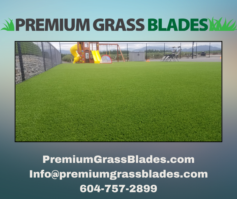 premium grass blades turf playground for daycares