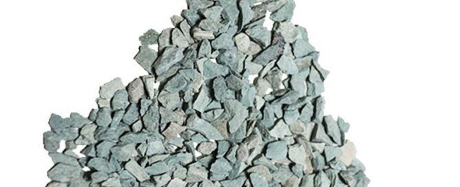 Close up of zeolite rocks