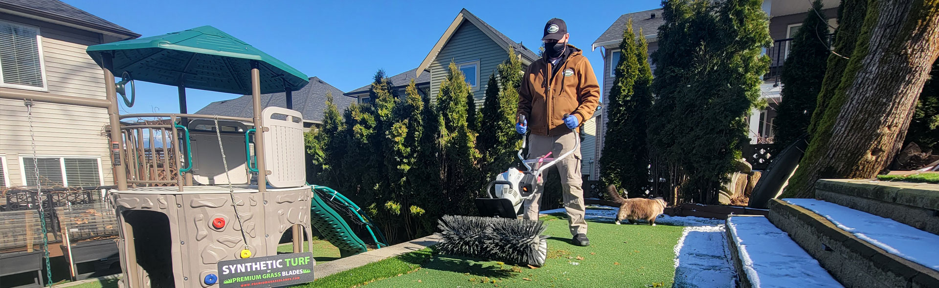 Why the Power Brush is an Artificial Turf Owners Best Friend