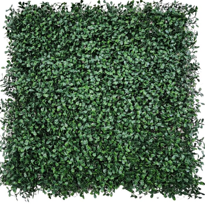Premium Grass Blades Dark Green Artificial Boxwood